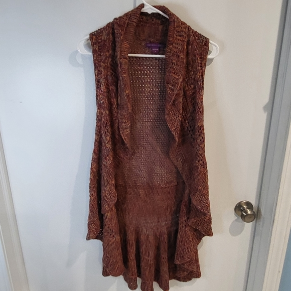Beverly Drive Sweaters - Beverly Drive Crocheted Vest